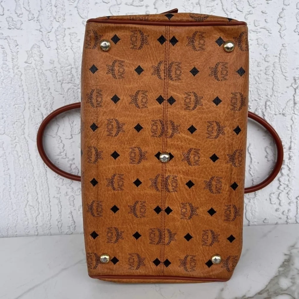 MCM Viestos Boston bag